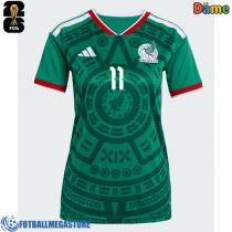 Fotballdrakt Dame Mexico Santiago Gimenez #11 Hjemmedrakt VM 2026 Kortermet